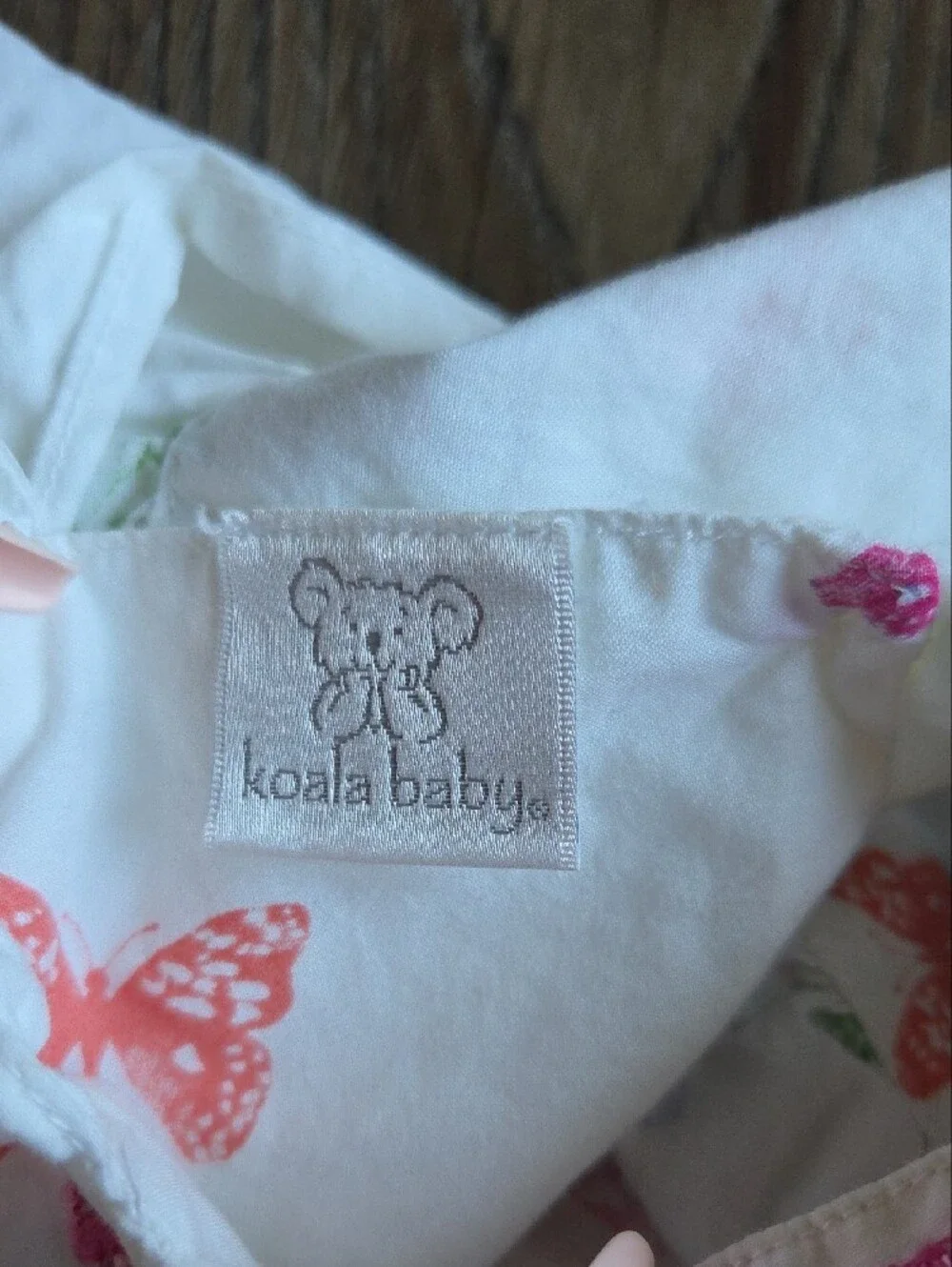 Koala Baby White And Rainbow Butterfly Dress Size Girls 24m